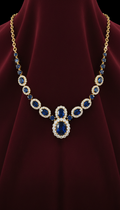 22k Gold Filigree Choker Necklace
