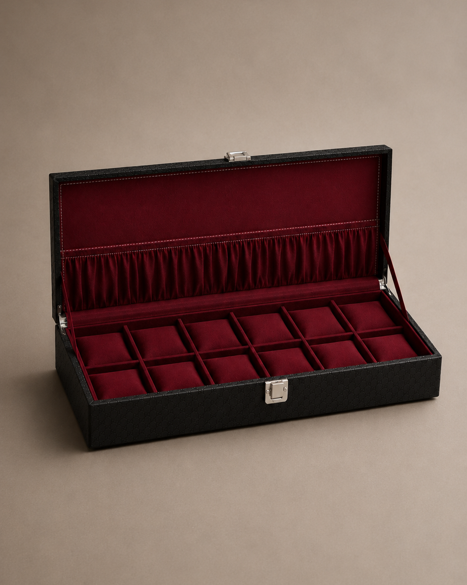 Watch Storage Box - 12 Cushions