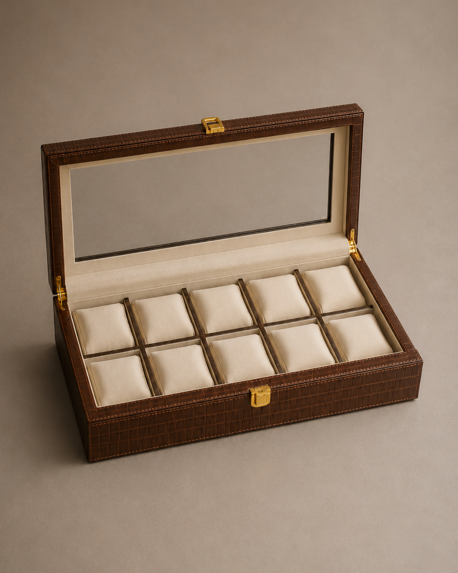 Watch Storage Box - 10 Cushions