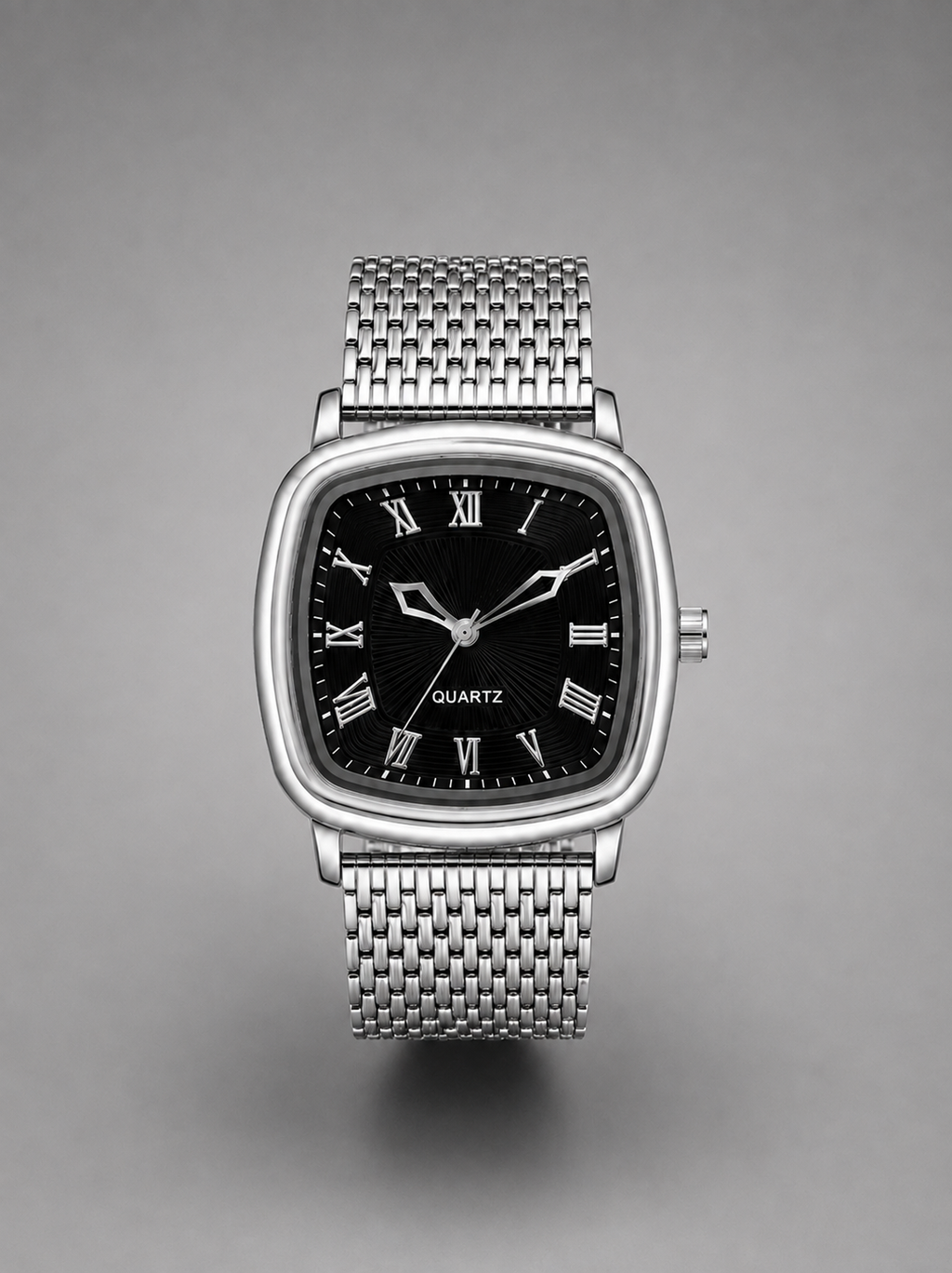 1980s Quartz Men's Luxury Watch - Silver