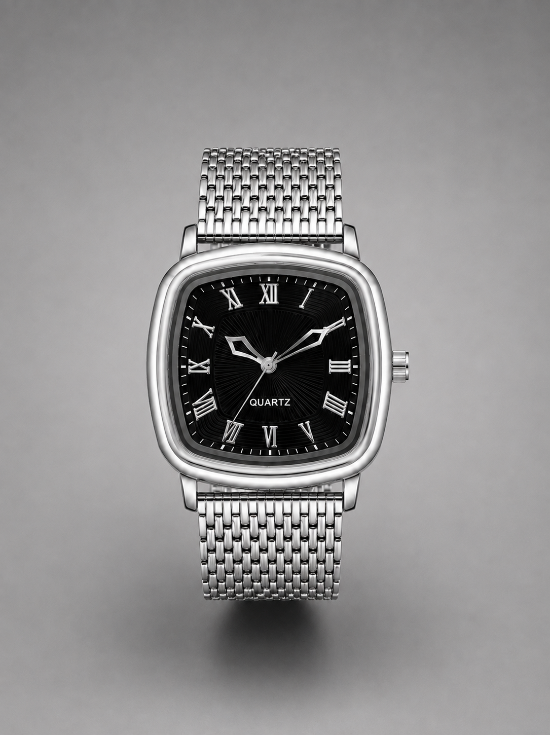 1980s Quartz Men's Luxury Watch - Silver