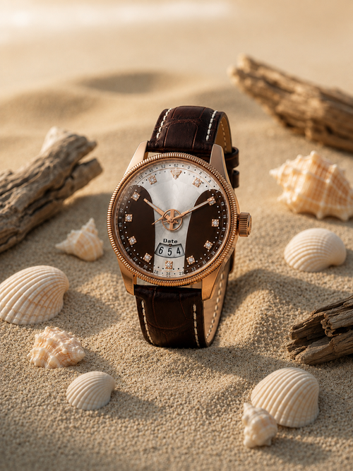 Classy Luxury Men's Watch - Brown