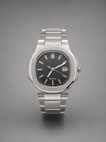 Nautilus Quartz Men's Luxury Watch - Silver
