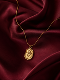 Rose Flower Pendant (Gold)