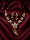 Elegant Floral Jewellery Set