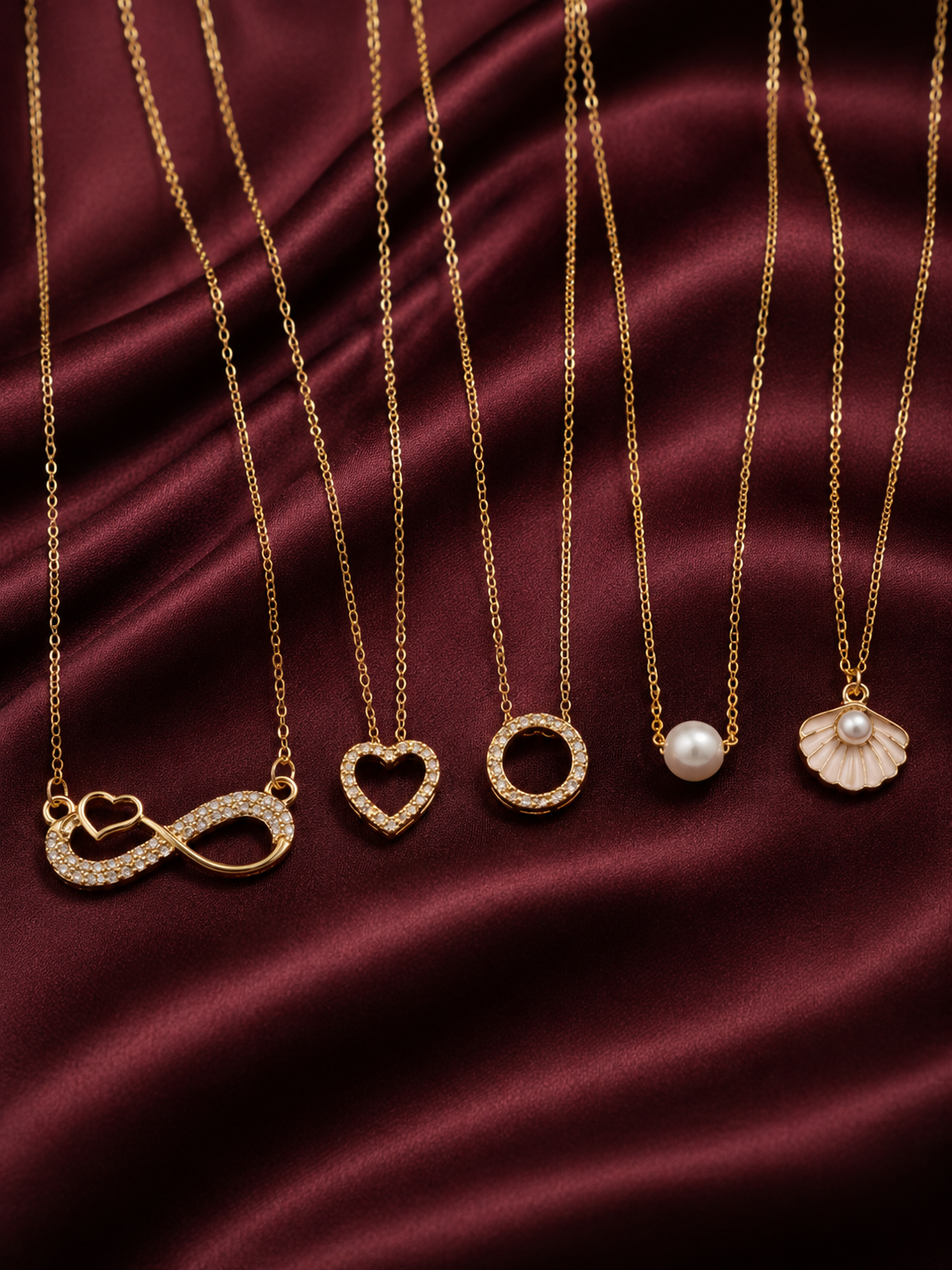 Everyday Necklace Set (5 Pcs)
