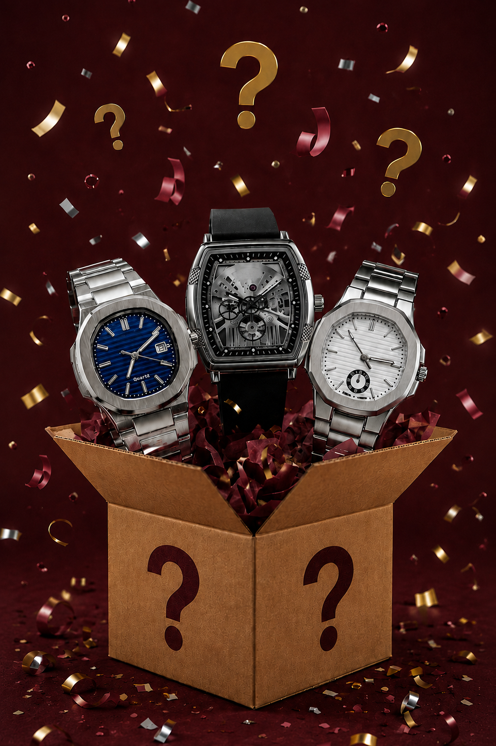 3 Men's Watches For Rs 99/- ONLY